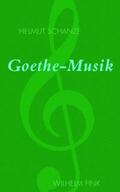 Schanze |  Goethe-Musik | Buch |  Sack Fachmedien