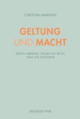 Marxsen | Geltung und Macht | Buch | sack.de