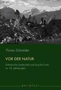 Schneider |  Vor der Natur | Buch |  Sack Fachmedien