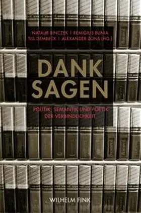 Bunia / Zons / Binczek |  Dank sagen | Buch |  Sack Fachmedien