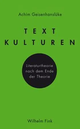 Geisenhanslüke |  Textkulturen | Buch |  Sack Fachmedien