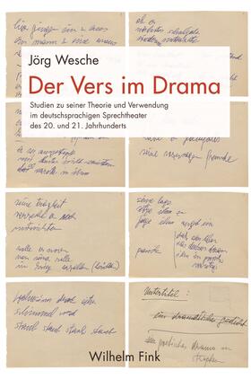 Wesche | Wesche, J: Vers im Drama | Buch | 978-3-7705-6233-6 | sack.de