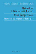 Carstensen / Kohns |  Heimat in Literatur und Kultur | Buch |  Sack Fachmedien