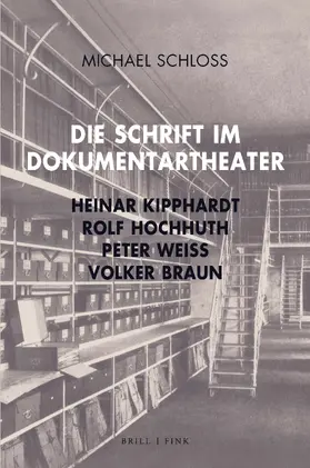 Schloss |  Die Schrift im Dokumentartheater | Buch |  Sack Fachmedien