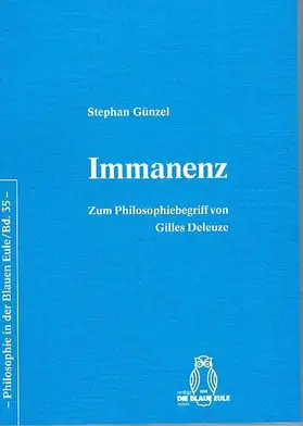 Günzel |  Immanenz | Buch |  Sack Fachmedien