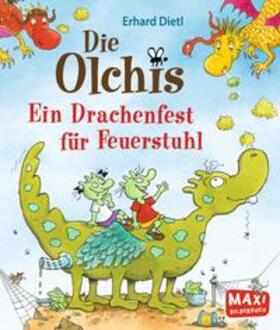 Dietl |  Die Olchis - Ein Drachenfest für Feuerstuhl | Buch |  Sack Fachmedien