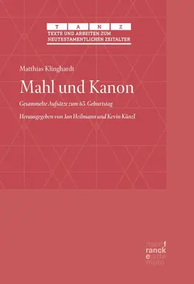 Klinghardt | Mahl und Kanon | E-Book | www.sack.de