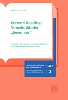 Strozyk | Pretend Reading: Vorschulkinder "lesen vor" | E-Book | sack.de
