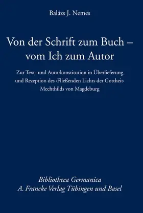 Nemes |  Von der Schrift zum Buch - vom Ich zum Autor | eBook | Sack Fachmedien