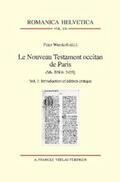 Wunderli |  Le Nouveau Testament occitan de Paris(Ms. BN fr. 2425) | eBook | Sack Fachmedien