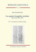 Wunderli |  Les quatre évangiles occitans dans le Ms. BN fr. 6261 | eBook | Sack Fachmedien