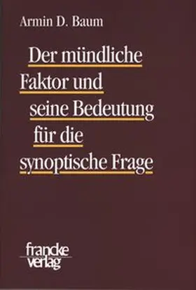 Baum |  Der mündliche Faktor | Buch |  Sack Fachmedien