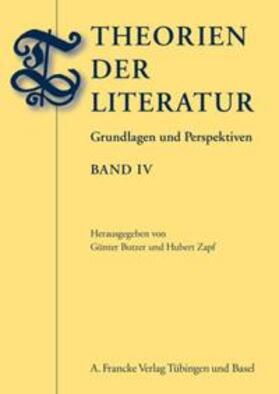 Butzer / Zapf |  Theorien der Literatur, Band IV | Buch |  Sack Fachmedien