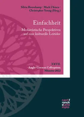 Reuvekamp / Chinca / Young |  Einfachheit. Mediävistische Perspektiven auf eine kulturelle Leitidee | Buch |  Sack Fachmedien