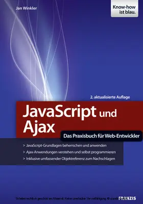 Winkler |  JavaScript und Ajax | eBook | Sack Fachmedien