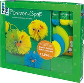 Täubner / Sommer / Thiele |  Kreativ-Set Pompon-Spaß | Buch |  Sack Fachmedien