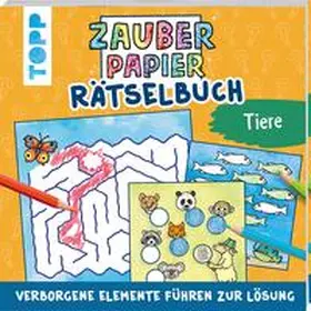 Pautner |  Zauberpapier Rätselbuch Tiere | Buch |  Sack Fachmedien