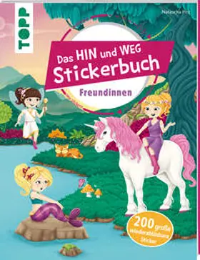 Pitz |  Das Hin-und-weg-Stickerbuch Freundinnen | Buch |  Sack Fachmedien