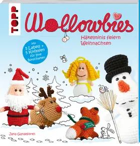 Ganseforth |  Wollowbies - Häkelminis feiern Weihnachten | Buch |  Sack Fachmedien