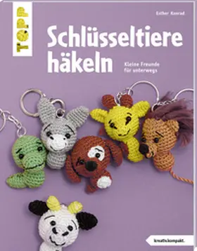 Konrad |  Schlüsseltiere häkeln (kreativ.kompakt.) | Buch |  Sack Fachmedien