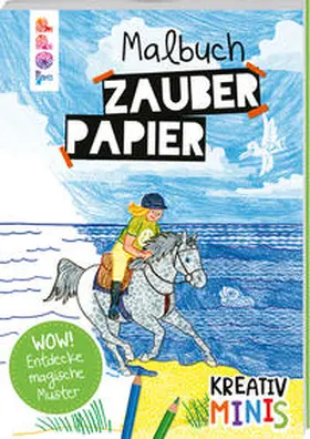 Pautner |  Kreativ Minis Zauberpapier Malbuch | Buch |  Sack Fachmedien