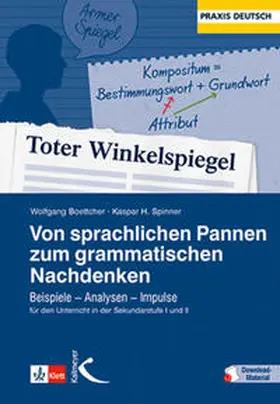 Boettcher / Spinner |  Von sprachlichen Pannen zum grammatischen Nachdenken | Buch |  Sack Fachmedien