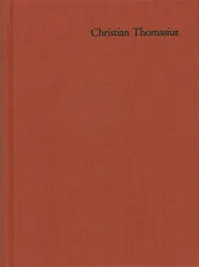 Thomasius |  Historia Juris Naturalis | Buch |  Sack Fachmedien