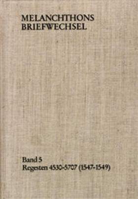 Melanchthon / Scheible | Melanchthons Briefwechsel / Band 6: Regesten 5708-6690 (1550-1552) | Buch | 978-3-7728-0993-4 | sack.de