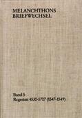 Melanchthon / Scheible |  Melanchthons Briefwechsel / Band 6: Regesten 5708-6690 (1550-1552) | Buch |  Sack Fachmedien