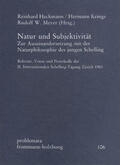 Heckmann / Krings / Meyer |  Natur und Subjektivität | Buch |  Sack Fachmedien
