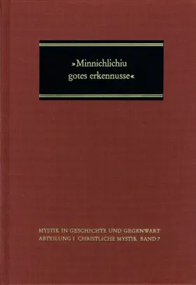 Schmidtke |  ›Minnichlichiu gotes erkennusse‹ | Buch |  Sack Fachmedien