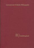  Internationale Hölderlin-Bibliographie / 1984-1988. I Erschließungsband | Buch |  Sack Fachmedien