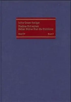 Scaliger / Deitz / Vogt-Spira |  Poetices libri septem / Sieben Bücher über die Dichtkunst | Buch |  Sack Fachmedien