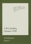 Schelling / Buchner |  Timaeus (1794) | Buch |  Sack Fachmedien