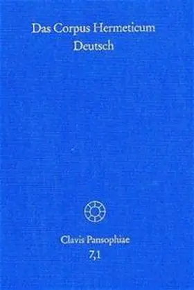Holzhausen / Colpe |  Das Corpus Hermeticum Deutsch. Teil 1 | Buch |  Sack Fachmedien