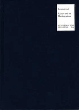 Rotenstreich |  Reason and Its Manifestations | Buch |  Sack Fachmedien