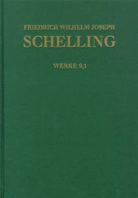 Schelling / Korten / Ziche | Friedrich Wilhelm Joseph Schelling: Historisch-kritische Ausgabe / Reihe I: Werke. Band 9,1-2: System des transscendentalen Idealismus (1800), 2 Teile | Buch | 978-3-7728-1903-2 | sack.de