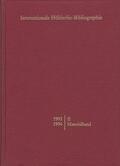 Hölderlin-Archiv |  Internationale Hölderlin-Bibliographie / 1995-1996. II Materialband | Buch |  Sack Fachmedien