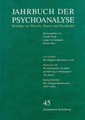 Frank / Hinz / Hermanns |  Jahrbuch der Psychoanalyse / Band 45 | Buch |  Sack Fachmedien