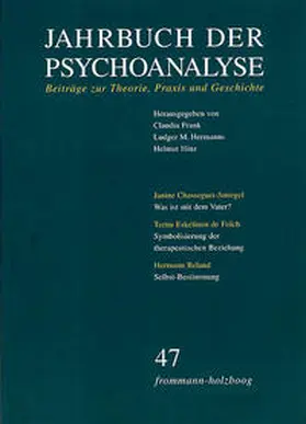 Frank / Hermanns / Hinz |  Jahrbuch der Psychoanalyse / Band 47 | Buch |  Sack Fachmedien