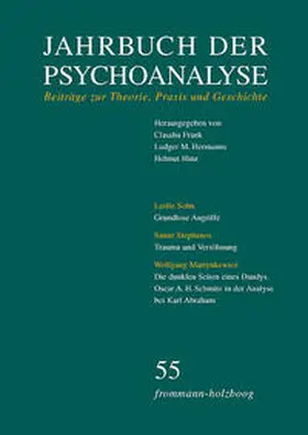 Frank / Hermanns / Hinz | Jahrbuch der Psychoanalyse / Band 55 | Buch | 978-3-7728-2055-7 | sack.de