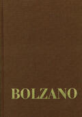 Bolzano / Berg / Winter |  Bernard Bolzano Gesamtausgabe / Reihe III: Briefwechsel. Band 5,1: Briefe an Josef Sommer und andere | Buch |  Sack Fachmedien