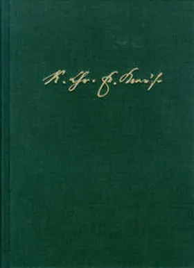 Krause / Breidbach / Bach |  Karl Christian Friedrich Krause: Ausgewählte Schriften / Band I: Entwurf des Systems der Philosophie | Buch |  Sack Fachmedien