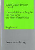 Droysen / Blanke |  Historik. Supplementband | Buch |  Sack Fachmedien