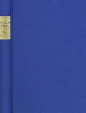 Nicolai / Falk / Gombocz |  Friedrich Nicolai: Sämtliche Werke – Briefe – Dokumente / Reihe I: Werke. Band I,1.2: Literarische Schriften I | Buch |  Sack Fachmedien