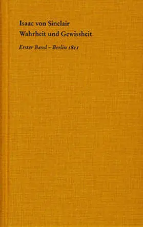 Sinclair / Binkelmann / Asmuth |  Wahrheit und Gewissheit | Buch |  Sack Fachmedien