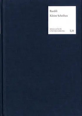 Bardili / Paimann |  Kleine Schriften zur Logik | Buch |  Sack Fachmedien