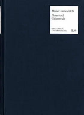 Müller-Lüneschloß | Über das Verhältnis von Natur und Geisterwelt | Buch | 978-3-7728-2621-4 | sack.de