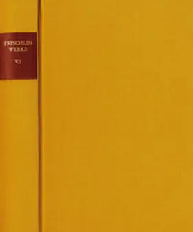 Frischlin / Noe |  Nicodemus Frischlin: Sämtliche Werke / Band V,1: Lyrik I (1562-1572) | Buch |  Sack Fachmedien