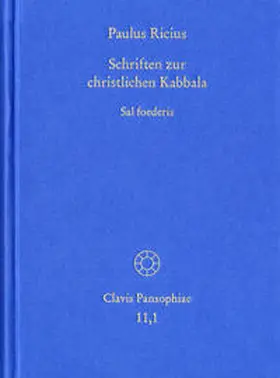 Ricius / Böhling | Paulus Ricius: Schriften zur christlichen Kabbala. Band 1: Sal foederis (1507/1511/1514/1541) | Buch | 978-3-7728-2851-5 | sack.de